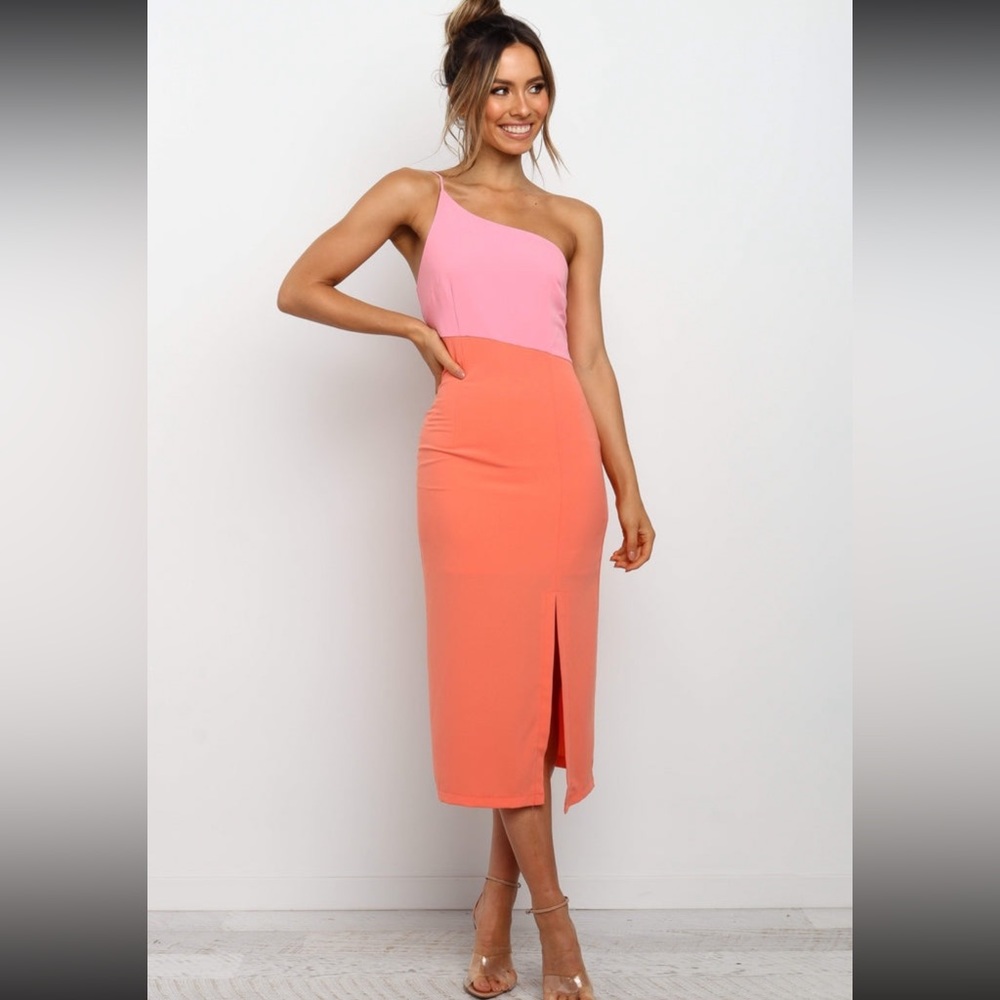 XIOMAR DRESS - ORANGE